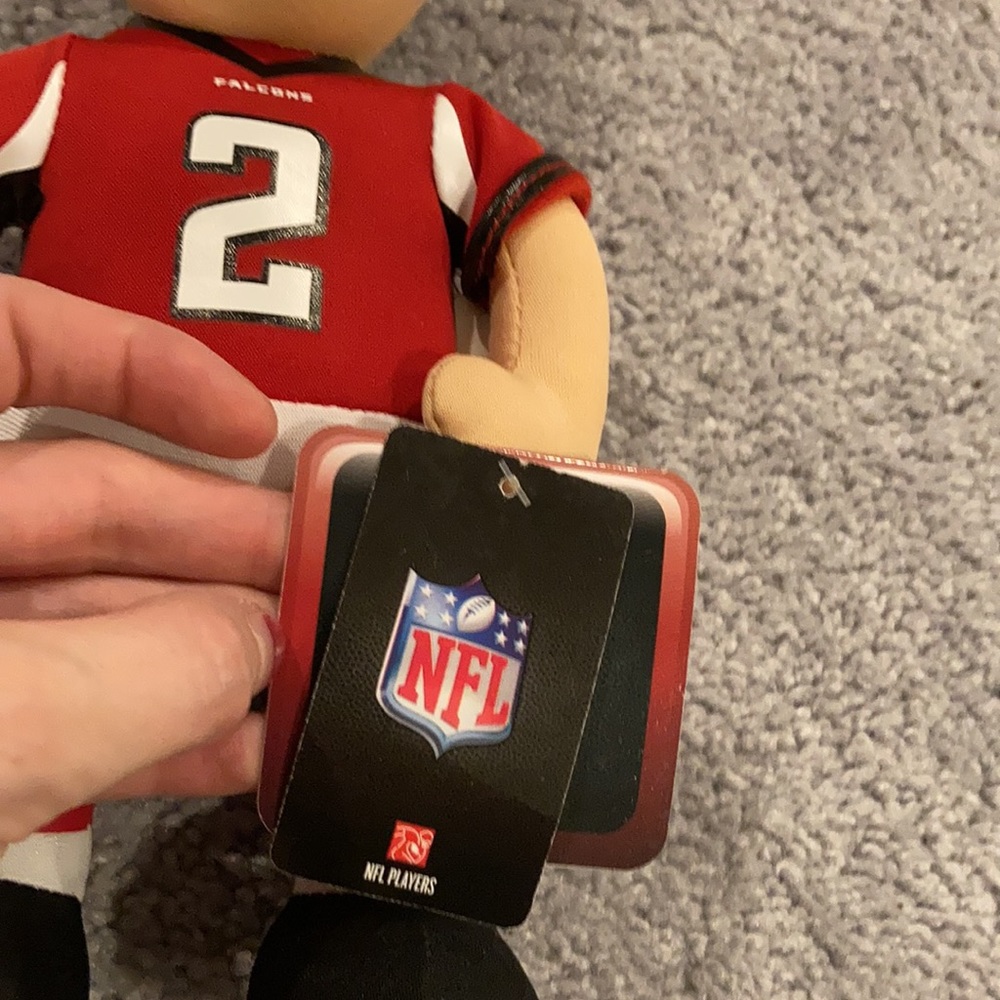 Atlanta Falcons ๐๐ #2 Matt Ryan Plush Collectorโs Doll - Picture 3 of 9